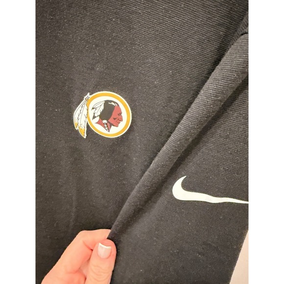 Nike Washington Redskins Long Sleeve Shirt Small NFL Dri-Fit Black XL - Picture 4 of 5